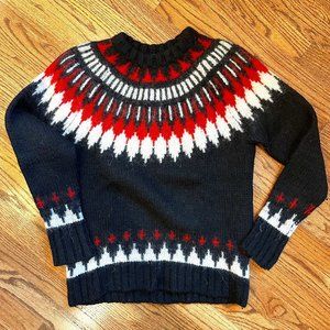 RALPH LAUREN Polo -- Fair Isle Wool Sweater
